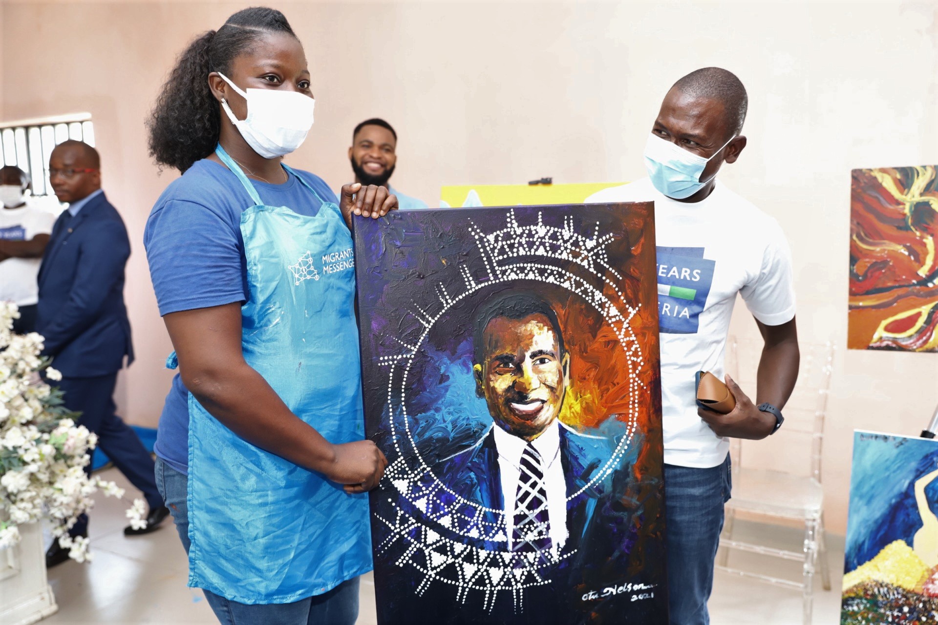 migrants as messengers speaking through art nigeria